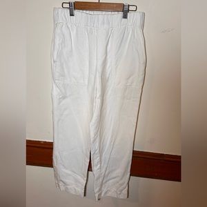 Banana Republic white high rise pant